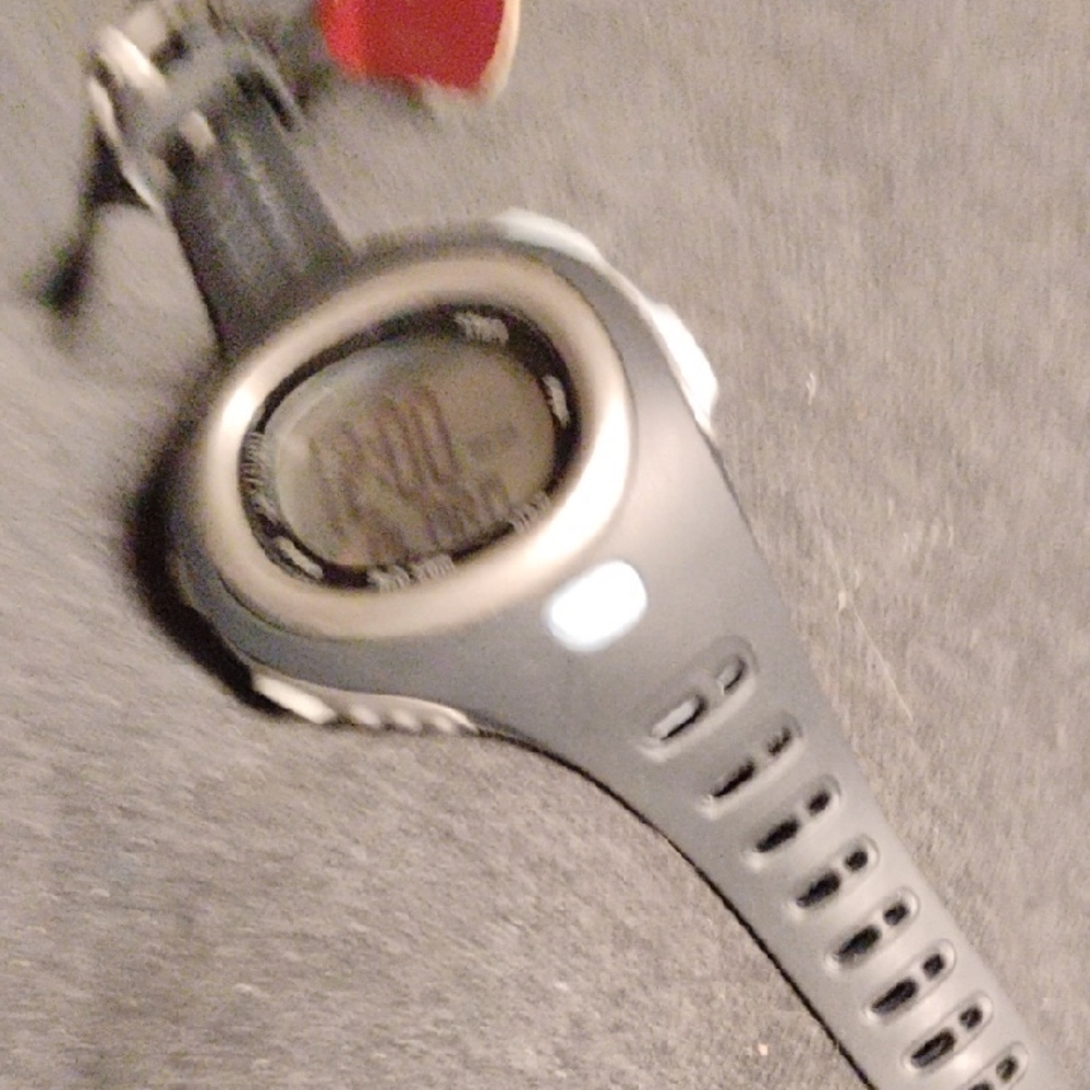 Nike Gray Digital Sports Smartwatch